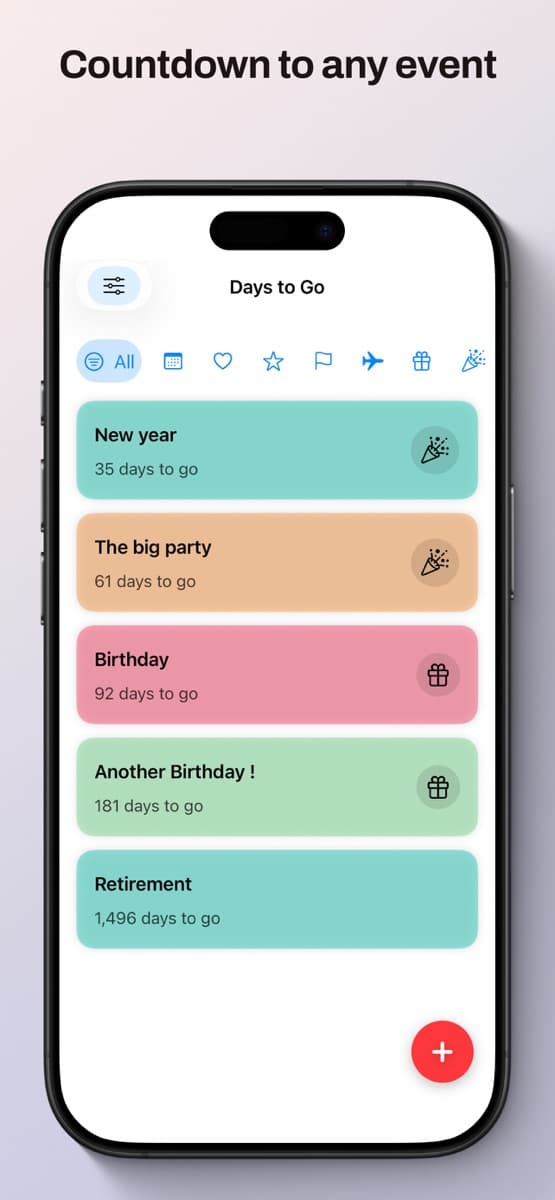 Days To Go Tracker