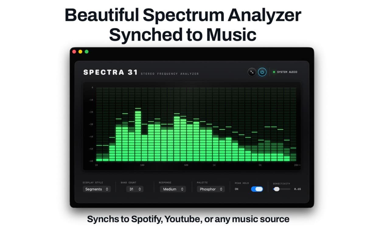 Spectra31 - Spectrum Analyzer